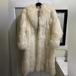 PURE Sheepskin COAT - IVORY